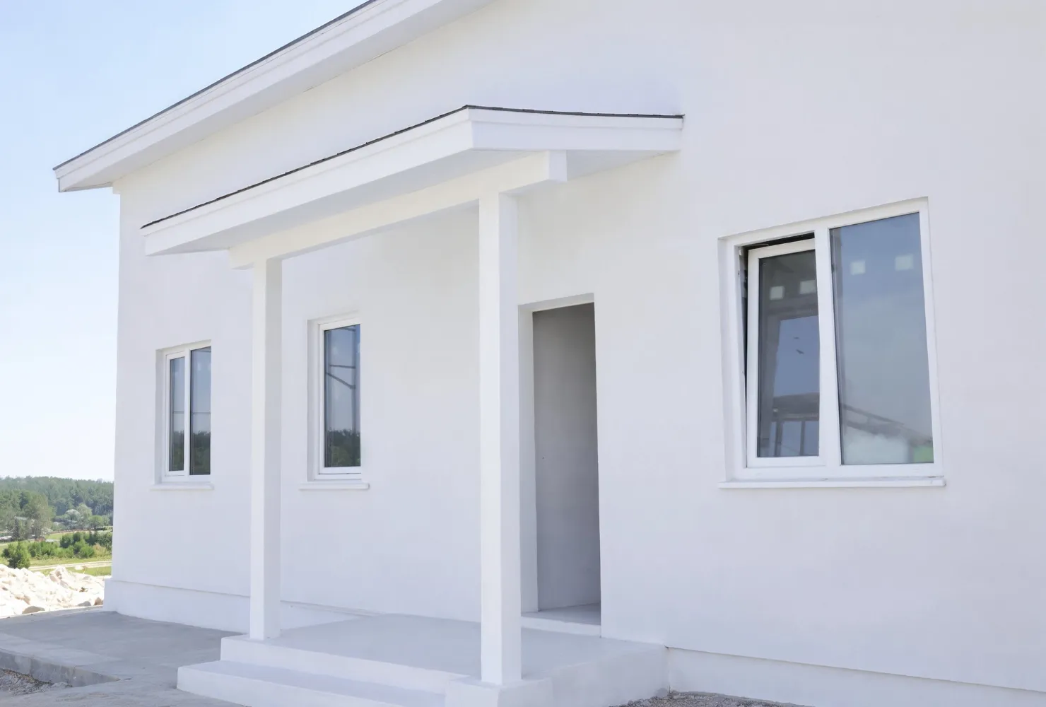 Commercial building exterior painting project completed by Best Painting LA in Los Angeles, CA